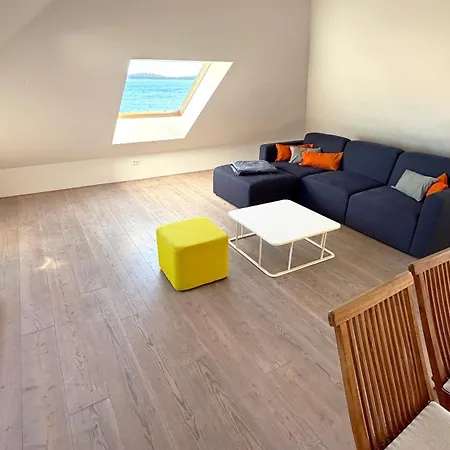 Hvar Attic Modern Design - Town Center With A Great View *
